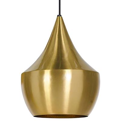Beat Brass Light Pendant - Fat by Tom Dixon - Starlight Lighting USA and Canada